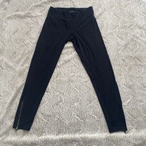 Calvin Klein Performance Leggings Women's M Black Ankle Zip